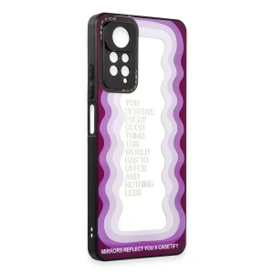 Xiaomi Redmi Note 11 Pro Kılıf Mirror Desenli Kapak - Mirror - 5