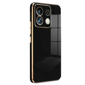 Xiaomi Redmi Note 13 5G Kılıf Volet Silikon - Siyah