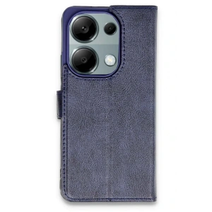 Xiaomi Redmi Note 13 Pro 4G Kılıf Trend S Plus Kapaklı Kılıf - Lacivert