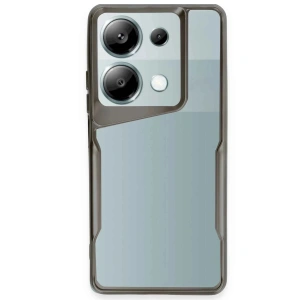 Xiaomi Redmi Note 13 Pro 5G Kılıf Boyi Silikon Kapak - Titan Gri