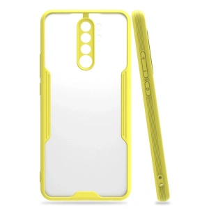 Xiaomi Redmi Note 8 Pro Kılıf Platin Silikon - Sarı