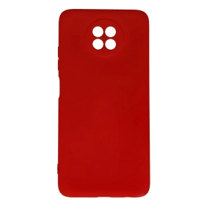 Xiaomi Redmi Note 9 5G Kılıf Nano içi Kadife Silikon - Kırmızı