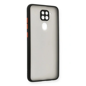 Xiaomi Redmi Note 9 Kılıf Montreal Silikon Kapak - Siyah