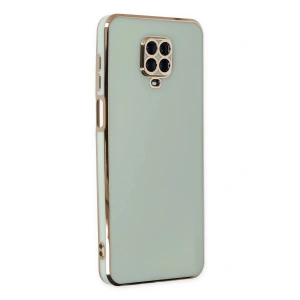 Xiaomi Redmi Note 9 Pro Kılıf Volet Silikon - Açık Yeşil