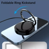 15W Magsafe Kablosuz Stand Yüzüklü