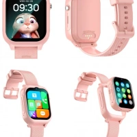 4G Max Çocuk Saati Hx Kids Pembe