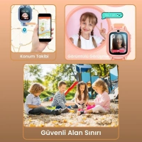 4G Pro Çocuk Saati Hx Kids Pembe