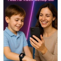 4G Pro Çocuk Saati Hx Kids Siyah