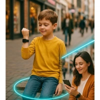 4G Pro Çocuk Saati Hx Kids Siyah