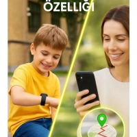 4G Pro Çocuk Saati Hx Kids Siyah