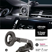 İberry Magdesk Arm 6 Magsafe Araç Telefon Tututcu Arm6