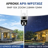 Apronx Apx-wp363oz 9Mp 10x Zoom Çift Kameralı Wifi Kamera