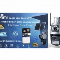Onmi Apx-wsp242 4G Güneş Panelli 6mp Çift Kameralı Güvenlik Kamerası
