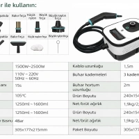 Aggiy Buharlı Temizleyici PowerSteam