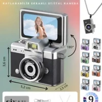 iDragon Lk-027 Mini Fotoğraf Makinesi Siyah