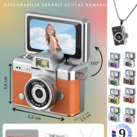 iDragon Lk-027 Mini Fotoğraf Makinesi Turuncu