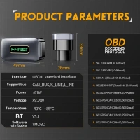 Fnirsi Fd-10 Araba Arıza Kod Tarayıcı