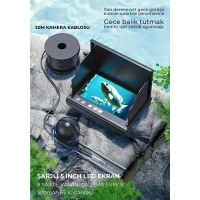 20 Metre Monitörlü Su Altı Kamerası İnt-Suk02