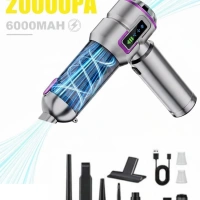 iDragon 20.000Pa Şarjlı Araç Süpürgesi Ve Üfleme St-6697A