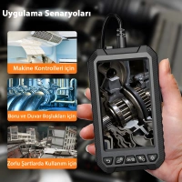 Monitörlü Yılan Kamera 10 Metre Wifili 5003-2