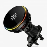 Aggiy Magsafe Soğutuculu Araç Telefon Tutucu AutoCoolMag