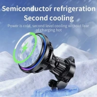 Aggiy Magsafe Soğutuculu Araç Telefon Tutucu AutoCoolMag