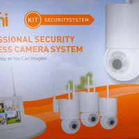 Apronx DSM600 4 Kanal Nvr + 3Mp 4 Kamera Full Color Mik. + 10 Lcd Wifi Set + 480 Gb SSD Harddisk