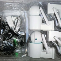 Apronx DSM600 4 Kanal Nvr + 3Mp 4 Kamera Full Color Mik. + 10 Lcd Wifi Set + 480 Gb SSD Harddisk