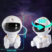 Astronot Projektör Gece Lambası Ve Bluetooth Hoparlör 532
