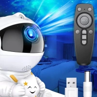 Astronot Projektör Gece Lambası Ve Bluetooth Hoparlör 532