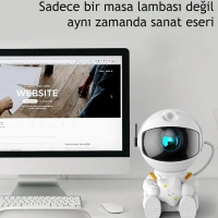 Astronot Projektör Gece Lambası Yhy-07