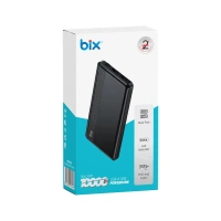 BİX BXPB108 10000 MAH 10W SİYAH POWERBANK