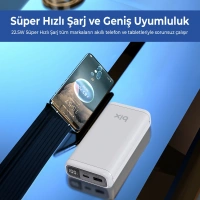 BİX BXPB204 20000 MAH 20W BEYAZ POWERBANK