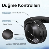 Bix H2 Bluetooth Kulaklık Siyah