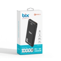 BİX PB101-PD QUALCOMM 3.0 QUICK ŞARJ 10000 MAH POWERBANK