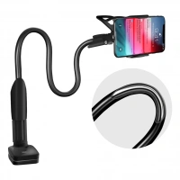 Bix Saıjı Kıstırmalı 95Cm Telefon Tutucu Ivy 3 Siyah