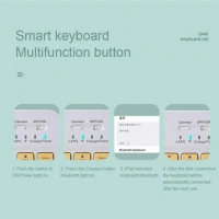 Bluetooth Klavye Mouse Kit Siyah