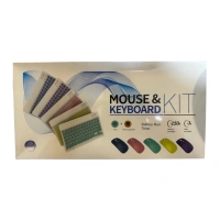 Bluetooth Klavye&Mouse Set Mor