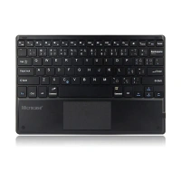 Bluetooth Klavye Touchpad Siyah