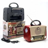 BLUETOOTH NOSTALJİ SPEAKER KIRMIZI R-3166BT