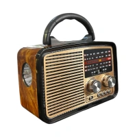 Bluetooth Nostalji Speaker Px-93Bt Gold