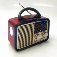 Bluetooth Nostalji Speaker Px-93Bt Kırmızı