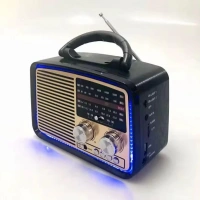 Bluetooth Nostalji Speaker Px-93Bt Siyah