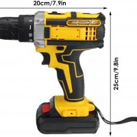 Cevval LDZ-001 Şarjlı Matkap Yedek Bataryalı