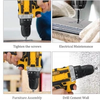 Cevval LDZ-001 Şarjlı Matkap Yedek Bataryalı