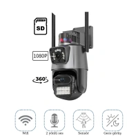 Çift Kameralı Wifi Kamera YK-P2042