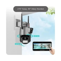 Çift Kameralı Wifi Kamera YK-P2042