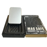 FAST CHARGİNG 15W HIZLI MAGSAFE POWERBANK AÇIK GRİ