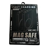 FAST CHARGİNG 15W HIZLI MAGSAFE POWERBANK KOYU GRİ