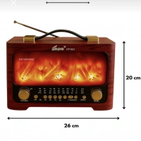 Fp-821 Şömine Radio Ses Bombası Gold